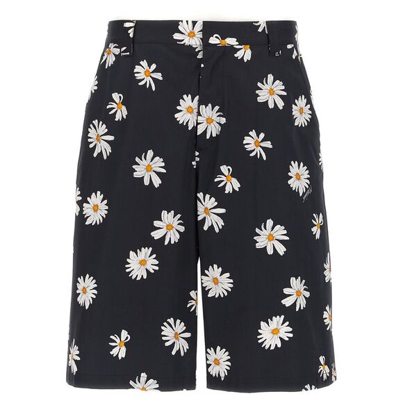 Moschino Men 'Margherite' Print Bermuda Shorts